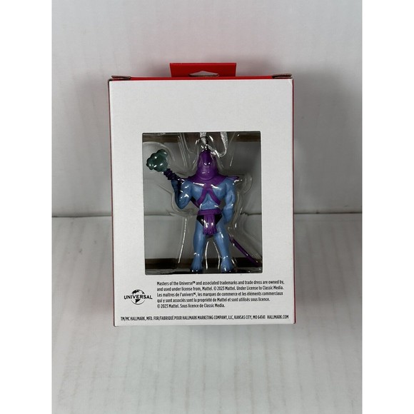NEW Skeletor Ornament 2022 Hallmark Masters of the Universe Universal MOTU - Picture 2 of 2